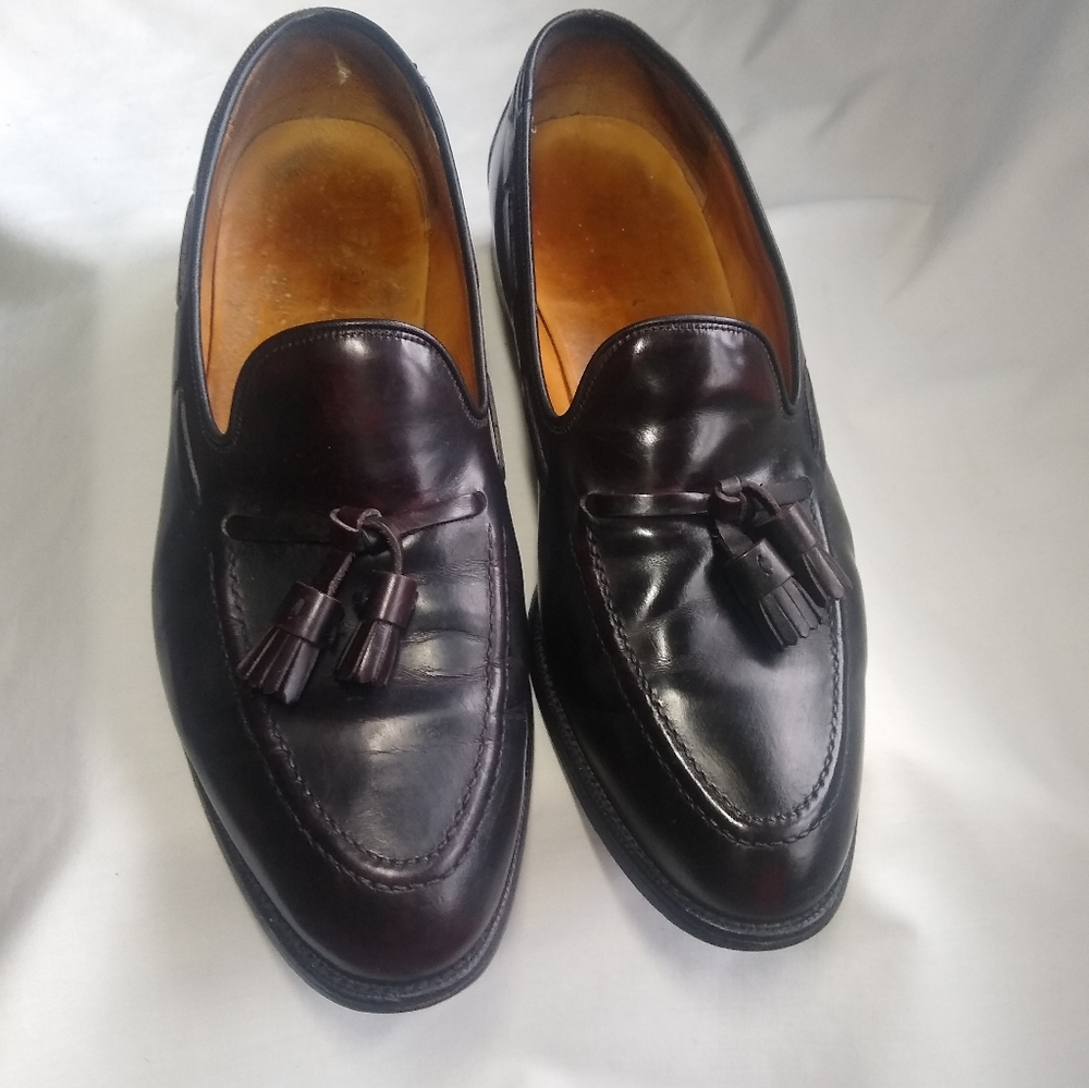 Church's Royal Tweed loafers 11.5 C US Handmade by Cheaney VG cond England